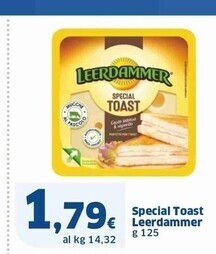 Sigma Leerdammer special toast offerta