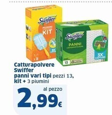 Sigma Swiffer catturapolvere panni offerta