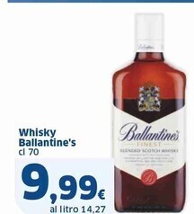 Sigma Ballantine's whisky offerta