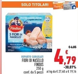 Conad Superstore Findus fiori di nasello offerta