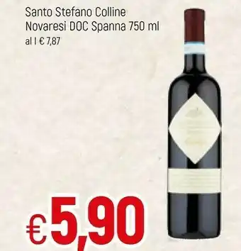 Famila Santo stefano Colline Novaresi DOC Spanna offerta
