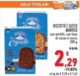 Conad Superstore Monviso biscotto e gusto offerta