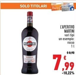 Conad Superstore Martini l' aperitivo offerta