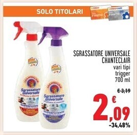 Conad Superstore Chanteclair sgrassatore universale offerta