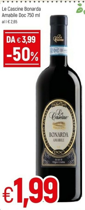 Famila Le cascine Bonarda 750 G(ml) offerta