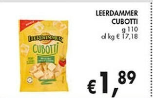 Coal Leerdammer cubotti offerta