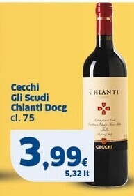 Sigma Cecchi gli scudi chianti docg offerta