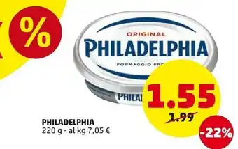 PENNY Philadelphia Formaggio Fresco offerta