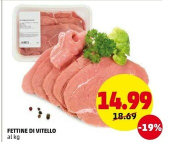 PENNY Fettine Di Vitello offerta