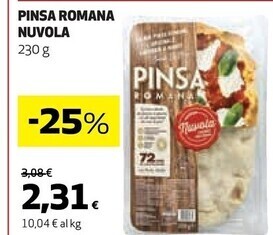 Coop Nuvola pinsa romana offerta
