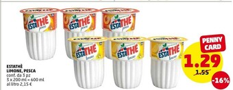 PENNY Estathé Limone, Pesca offerta