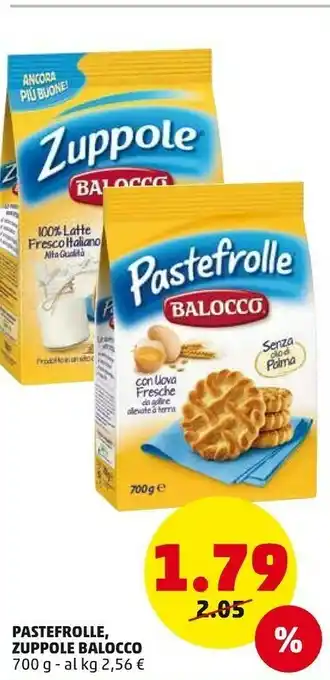 PENNY Balocco Zuppole Senza Olio Di Palma 700 G(ml) offerta