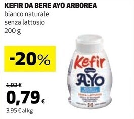 Coop Arborea kefir da bere ayo offerta