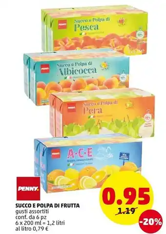 PENNY Succo E Polpa Di Frutta offerta