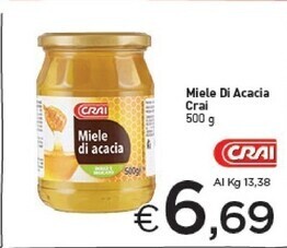Crai Crai miele di acacia offerta