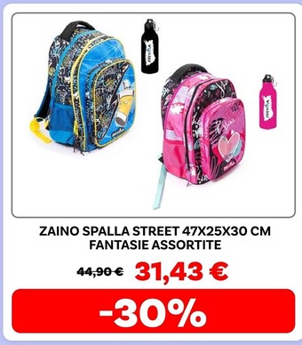 Zaino spalla street 47 x 25 x 30 cm