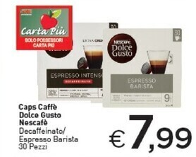 Crai Nescafé caps caffe dolce gusto offerta