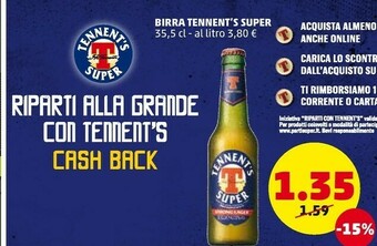 PENNY Tennent's Birra Super offerta