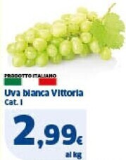 Uva bianca vittoria
