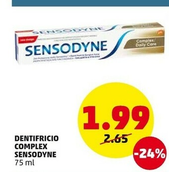 PENNY Sensodyne Dentifricio Complex offerta