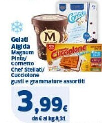 Ok Sigma Algida gelati offerta