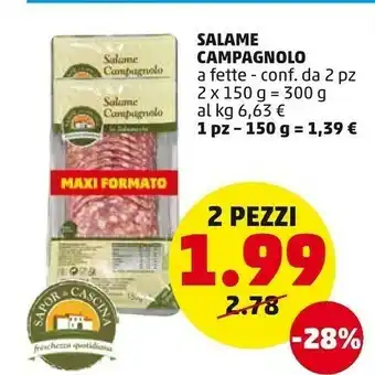 PENNY Campagnolo Salame offerta