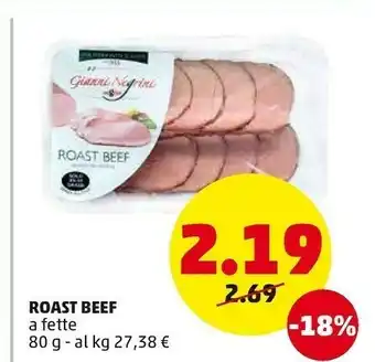 Gianni Negrini Roast Beef