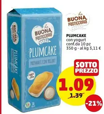 PENNY La buona pasticceria Plumcake 350 G(ml) offerta