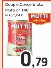 Famila Superstore Mutti doppio concentrato offerta