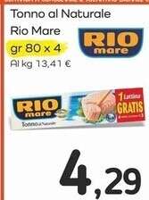 Famila Superstore Rio mare tonno al naturale offerta