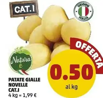 PENNY Natura E Patate Gialle Novelle offerta