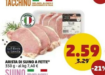 Arista Di Suino A Fette