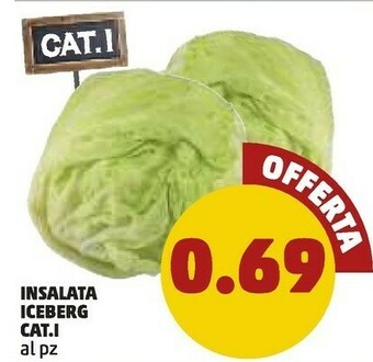 PENNY Insalata Iceberg offerta