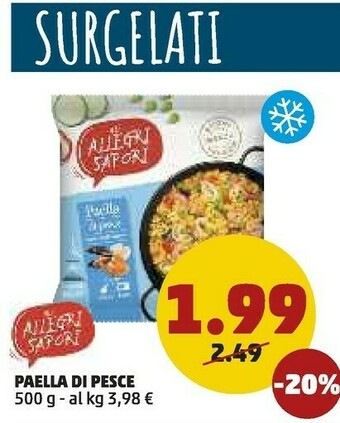 PENNY Paella Di Pesce offerta