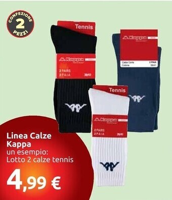 Carrefour Market Kappa linea calze offerta