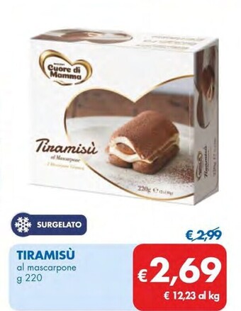 MD Discount Cuore di mamma tiramisu offerta