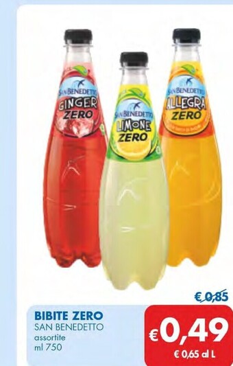 MD Discount San benedetto bibite zero offerta