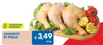 MD Discount Cosciotti di pollo offerta