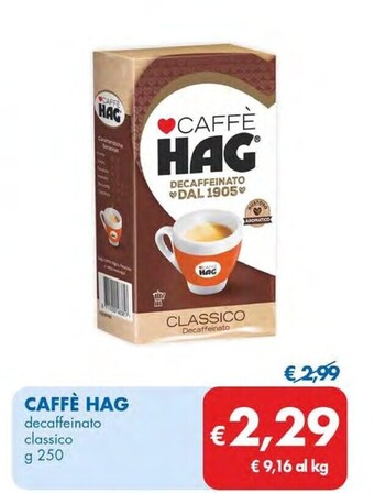 MD Discount Hag caffè offerta