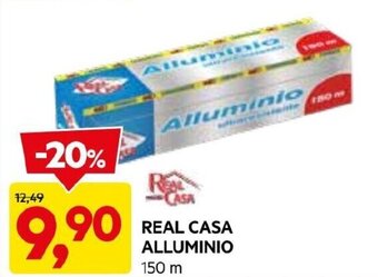 DPiù REAL CASA ALLUMINIO 150 m offerta