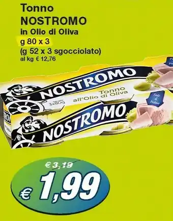 Nostromo Tonno All'Olio Di Oliva 52 G(ml)