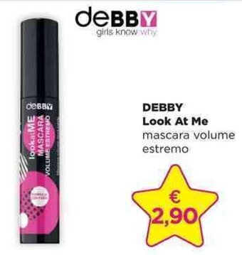 Acqua & Sapone DEBBY Look At Me mascara volume estremo offerta