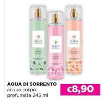Acqua & Sapone AQUA DI SORRENTO acqua corpo profumata 245 ml offerta