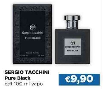 Acqua & Sapone SERGIO TACCHINI Pure Black edt 100 ml vapo offerta