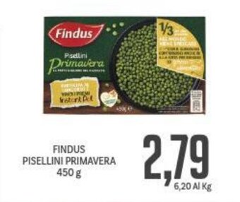 Supermercati Piccolo FINDUS PISELLINI PRIMAVERA 450 g offerta