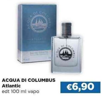 Acqua & Sapone ACQUA DI COLUMBUS Atlantic edt 100 ml vapo offerta