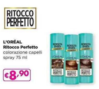 Acqua & Sapone L'ORÉAL Ritocco Perfetto colorazione capelli spray 75 ml offerta