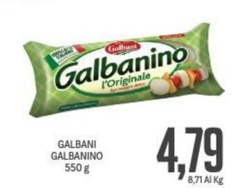 Supermercati Piccolo GALBANI GALBANINO 550 g offerta
