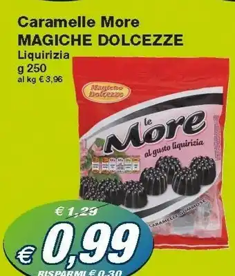 Magiche Dolcezze Caramelle More Liquirizia 250g