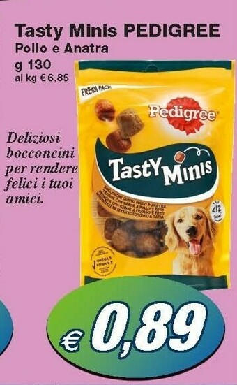 Prix Quality Pedigree Tasty Minis offerta